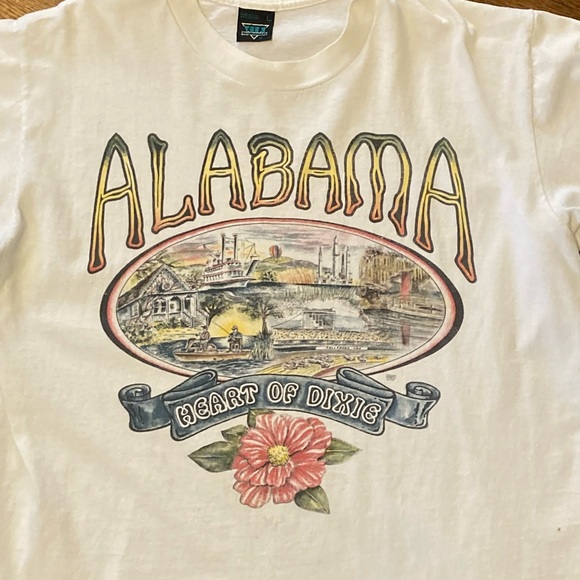 Vtg ALABAMA single stitch tee - Picture 2 of 4